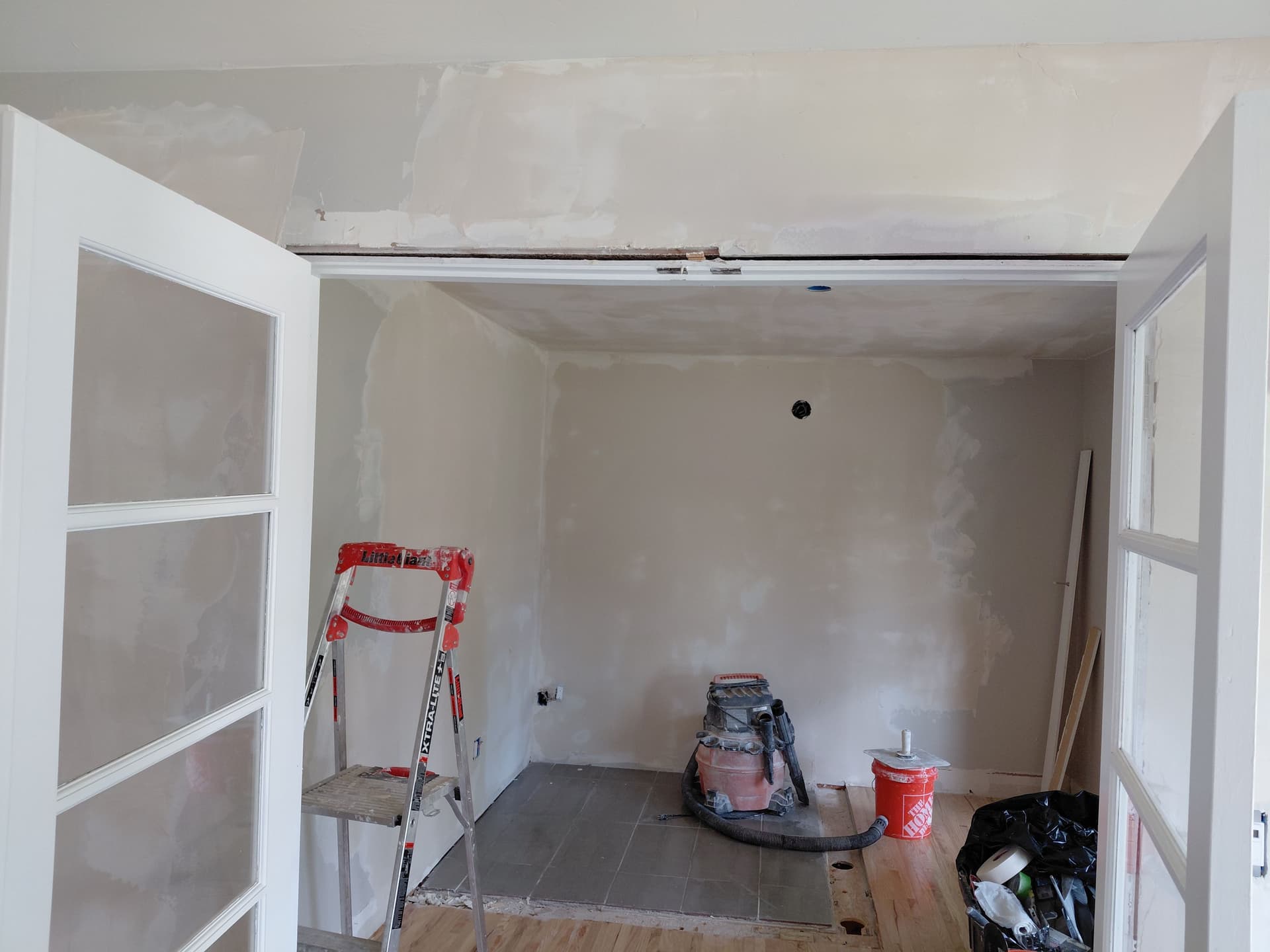 Inside an Office Remodel in Progress image