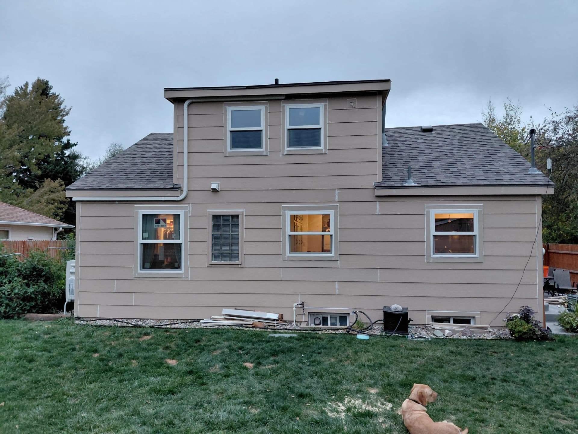 New Windows and Siding Installed - Paint Is Next image