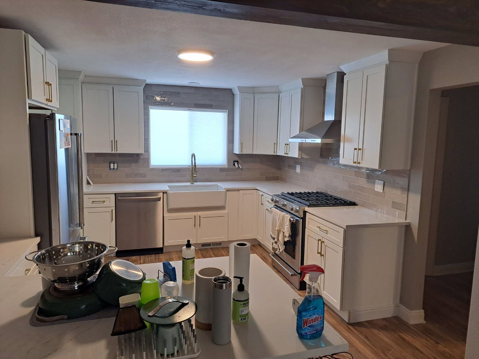 Modern Kitchen Transformation with Custom Features image