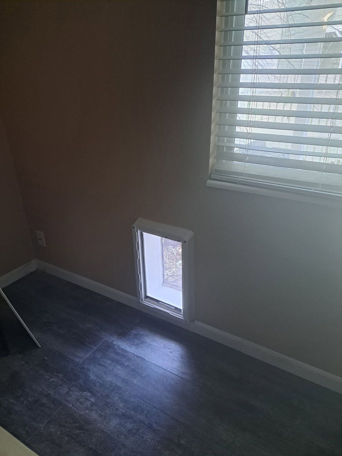 New Pet Door Installation