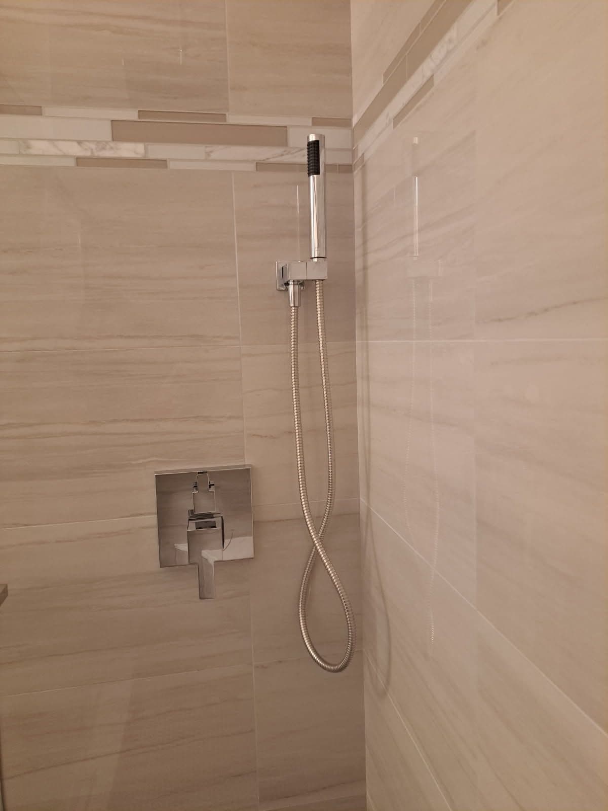 Modern Shower Upgrade by Columbine Handyman and Remodeling