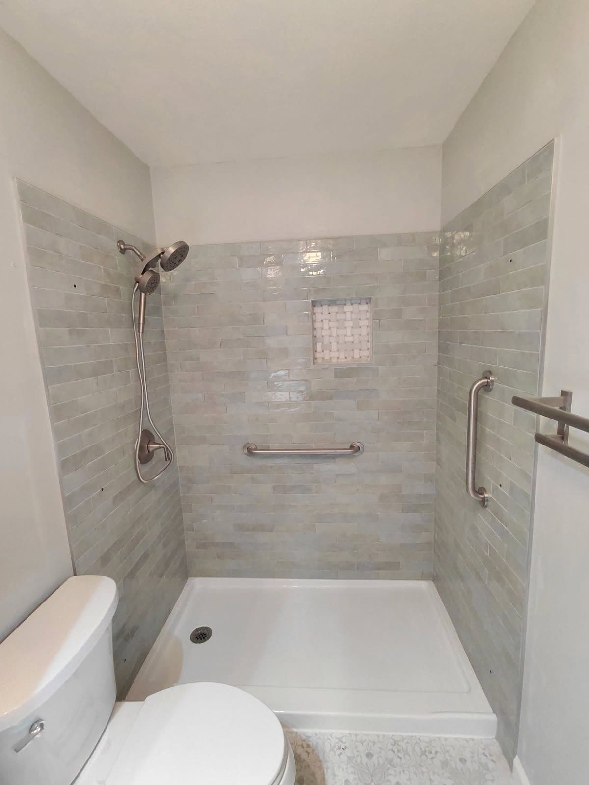 Project Modern Bathroom Remodel with Style and Safety image