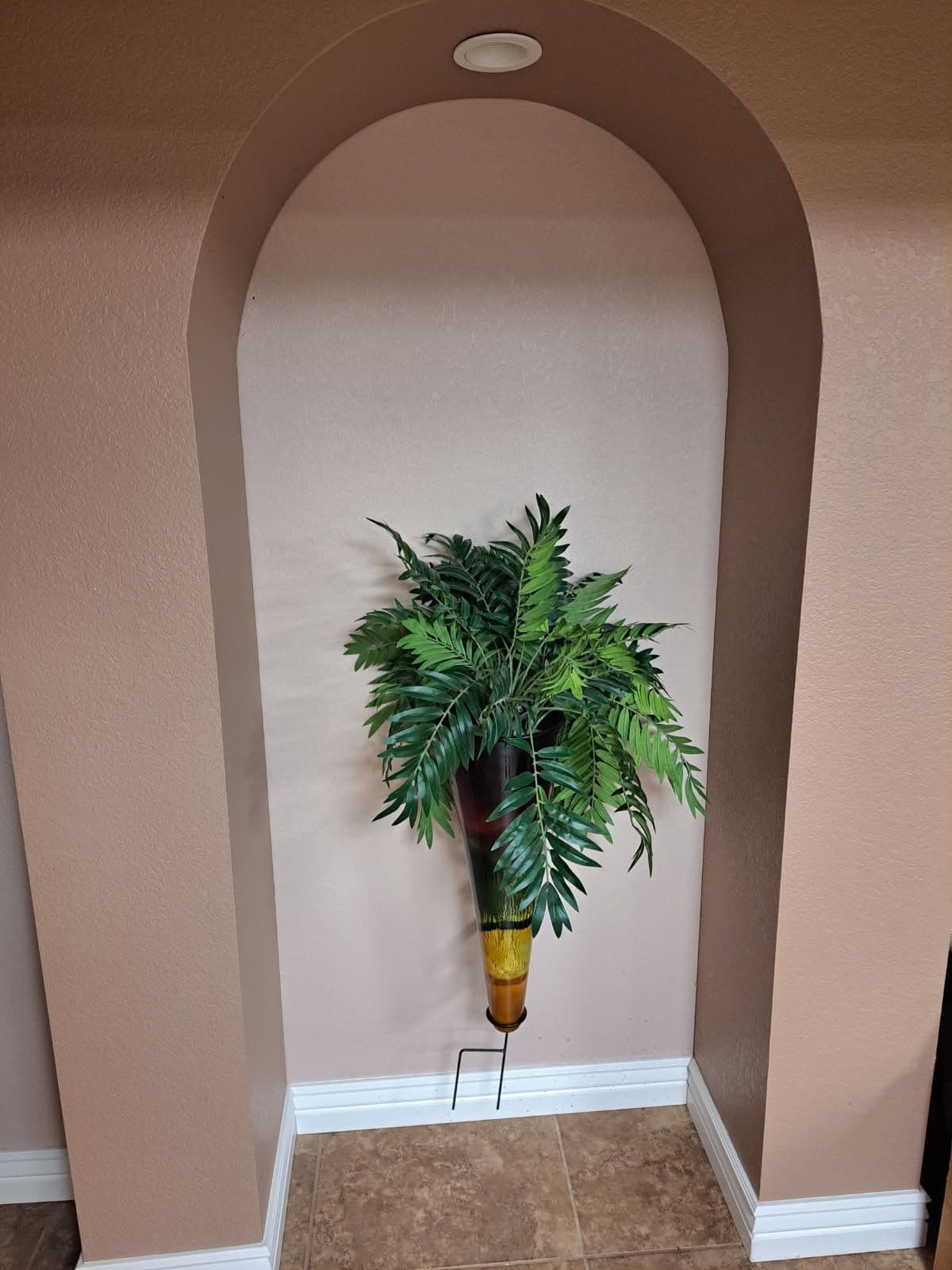 Innovative Alcove Hidden Door Storage image