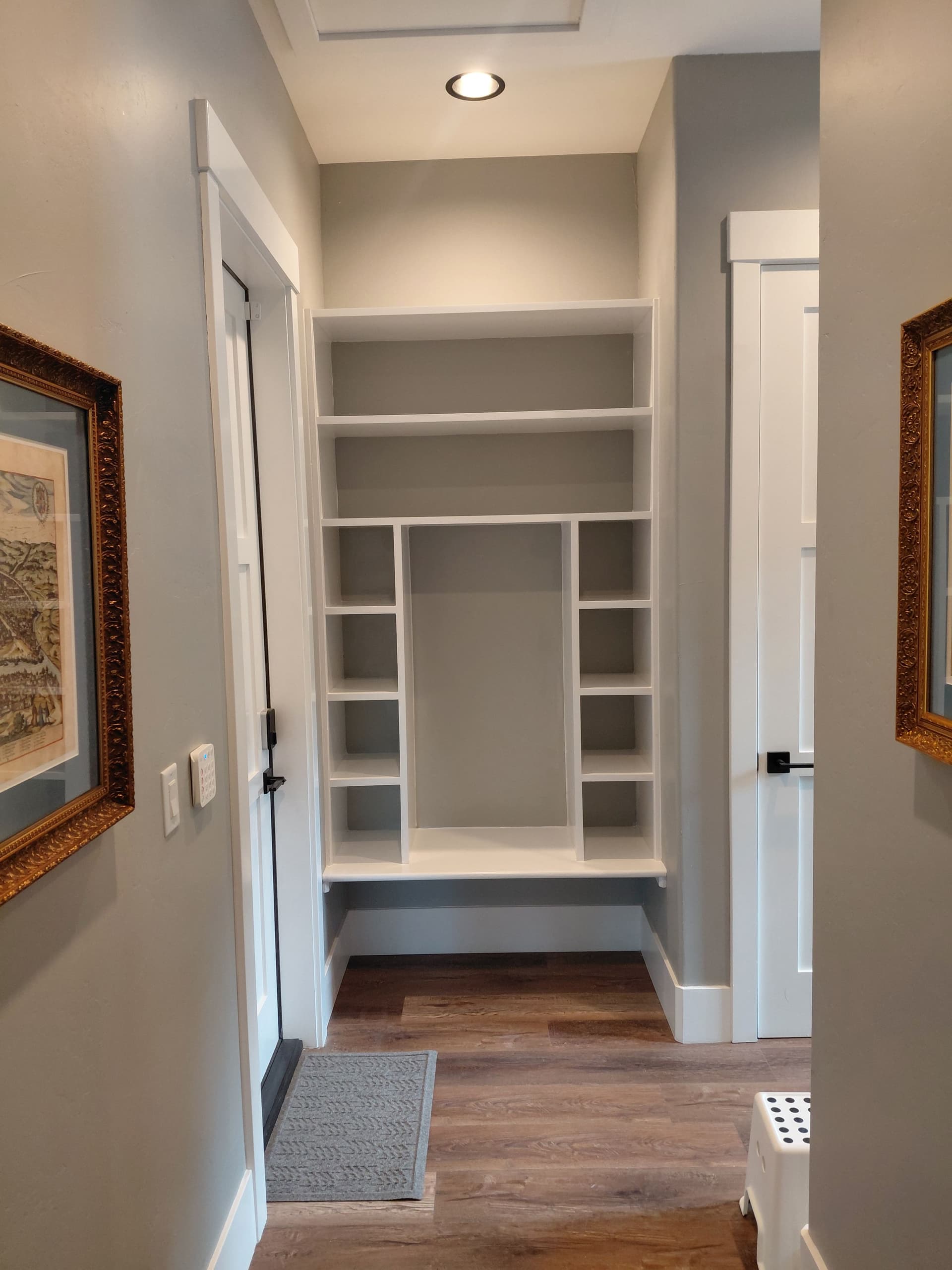 Gallery photos for Custom Built-In Shelving That Makes a Blank Wall Work Harder: Image #1