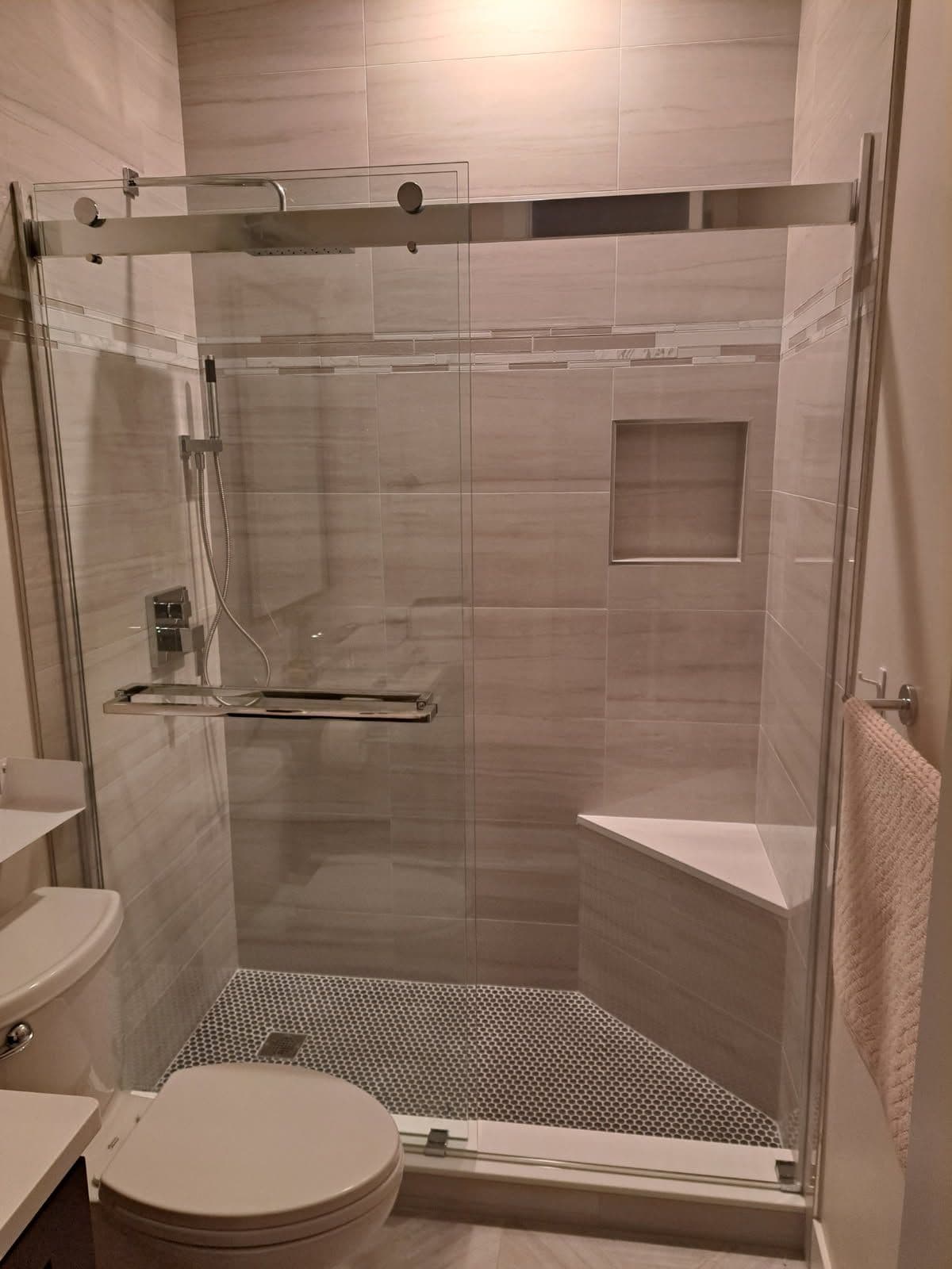 Gallery photos for Modern Shower Upgrade by Columbine Handyman and Remodeling: Image #2